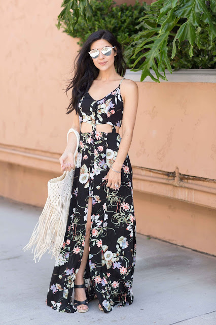 Maxi Style // Florals + Cut Outs - Andee Layne
