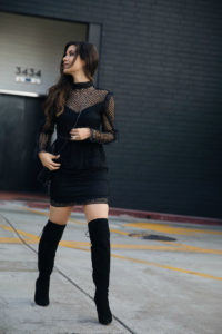 Long sleeve mini dress rate the label boots