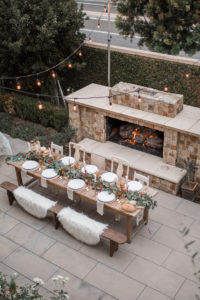 outdoor entertaining