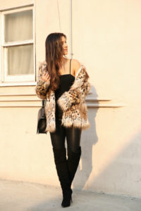 faux fur jacket