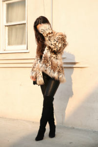 faux fur jacket