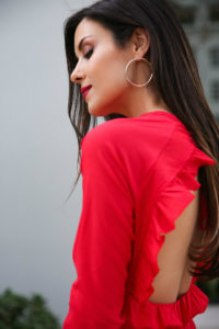 nasty gal dress hoops earrings