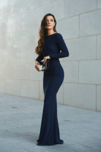 long formal holiday dress