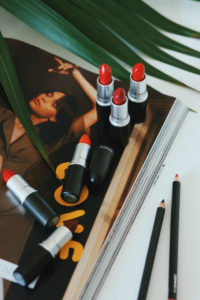 mac red lipstick