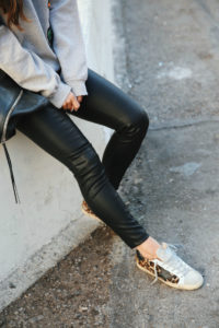 faux leather leggings