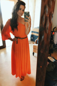 vacay style mara hoffman dress
