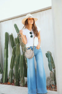 wide leg denim
