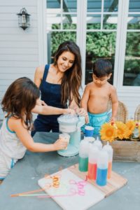 summer fun with kids snow cone maker