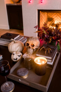 halloween decor skull