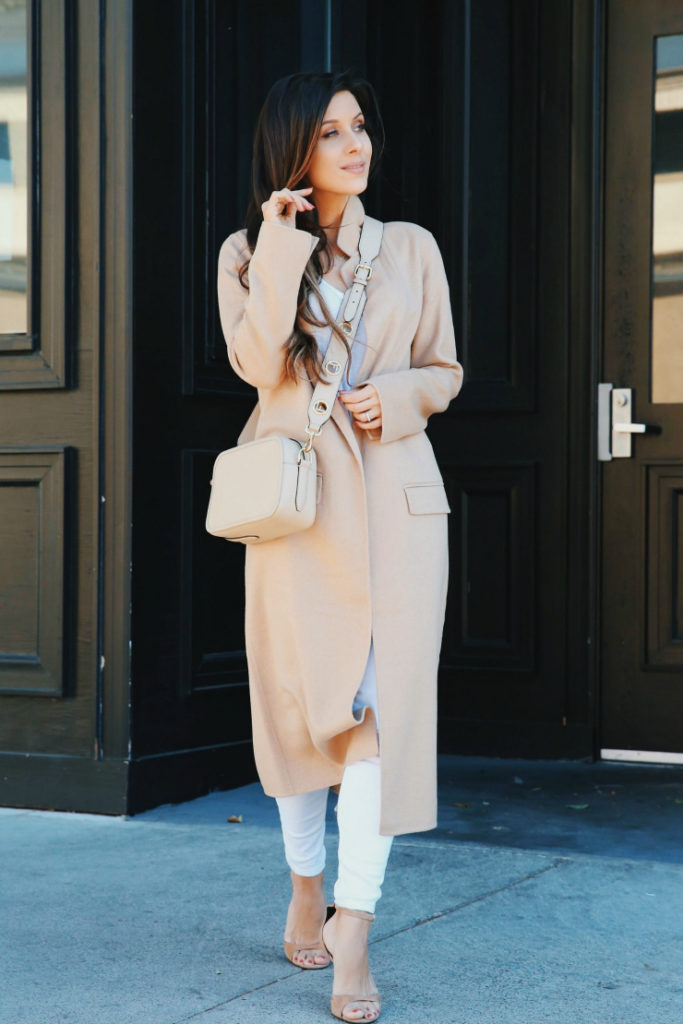 Camel Girls Coat