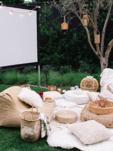 backyard movie night