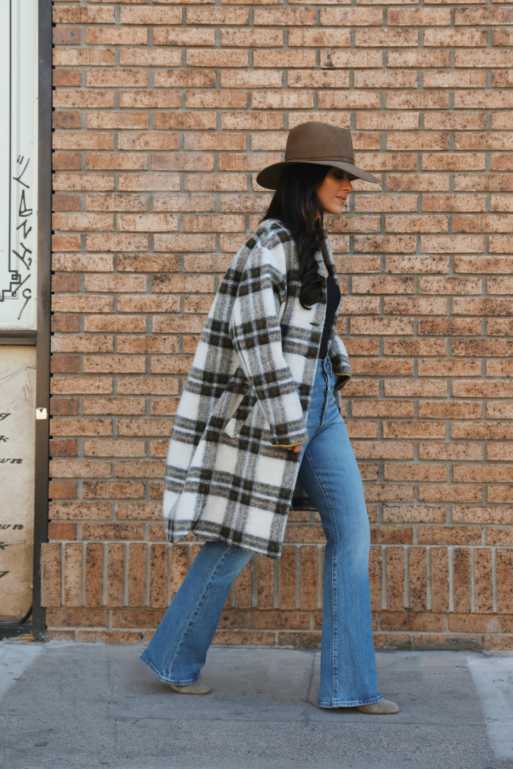 Best of Plaid Coats Fall 2019 - The Honeybee by Andee Layne