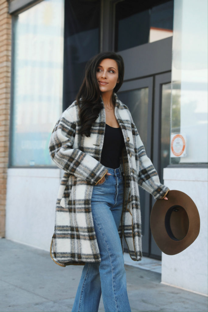 Best of Plaid Coats Fall 2019 - The Honeybee by Andee Layne
