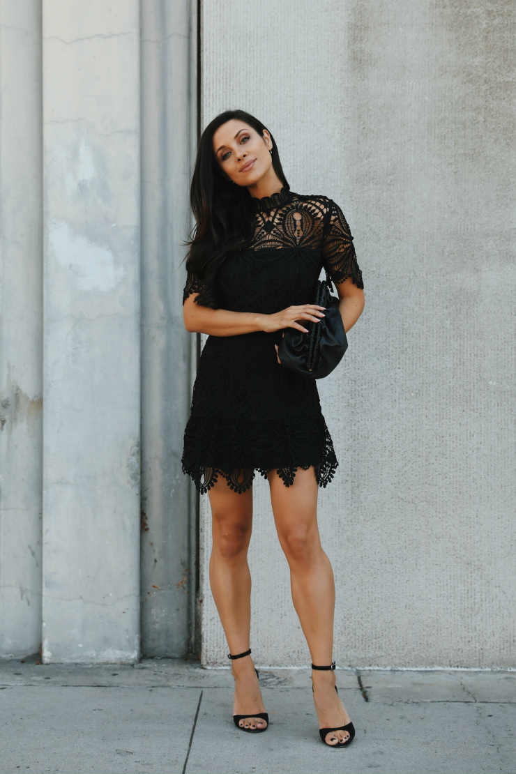 The Little Black Lace Dress I'm Obsessed With - Andee Layne
