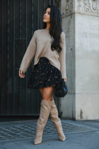 vince camuto boots free people skirt