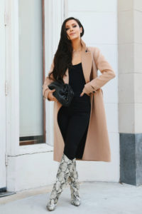 snake print boots