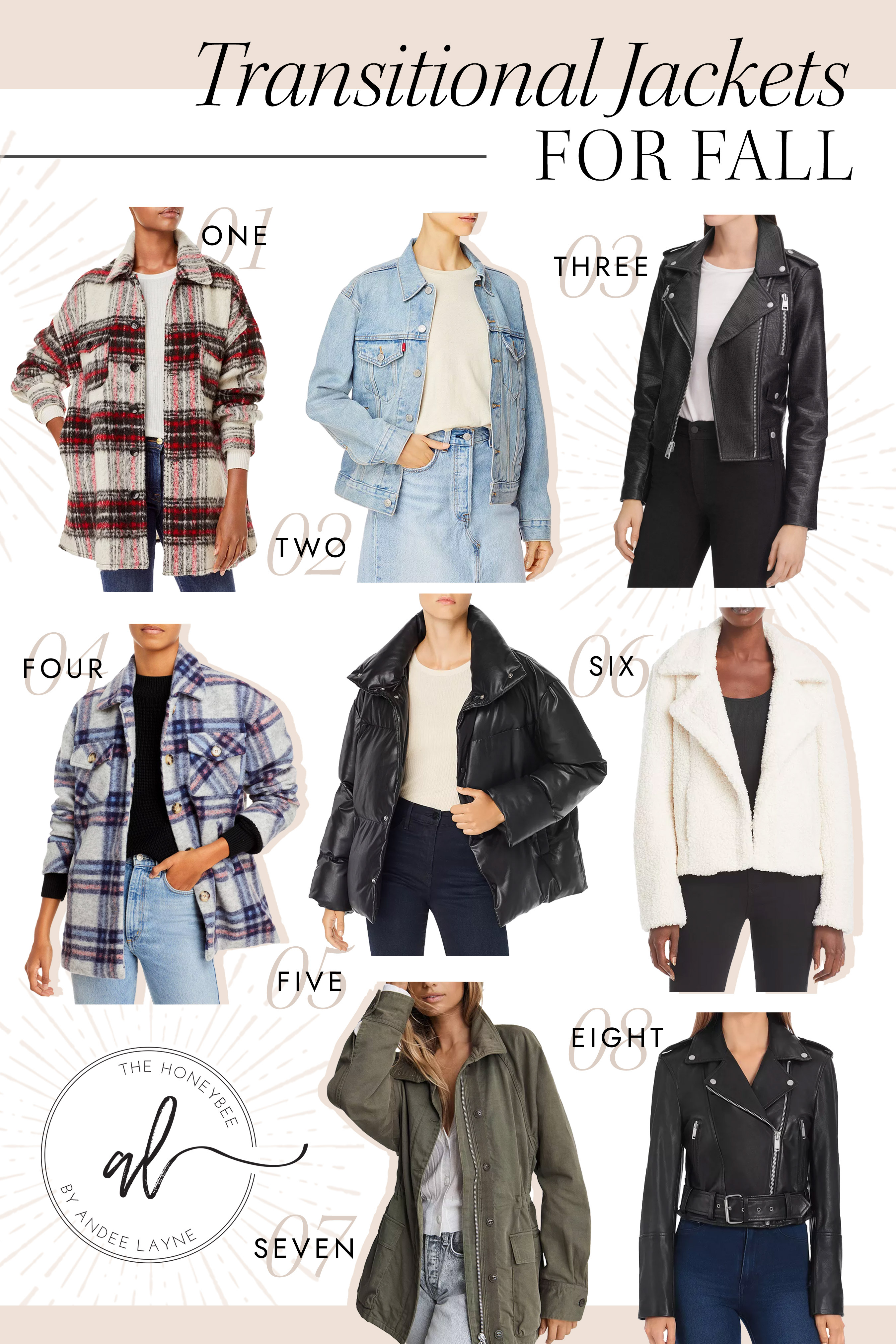 8 Transitional Jackets for Fall - Andee Layne