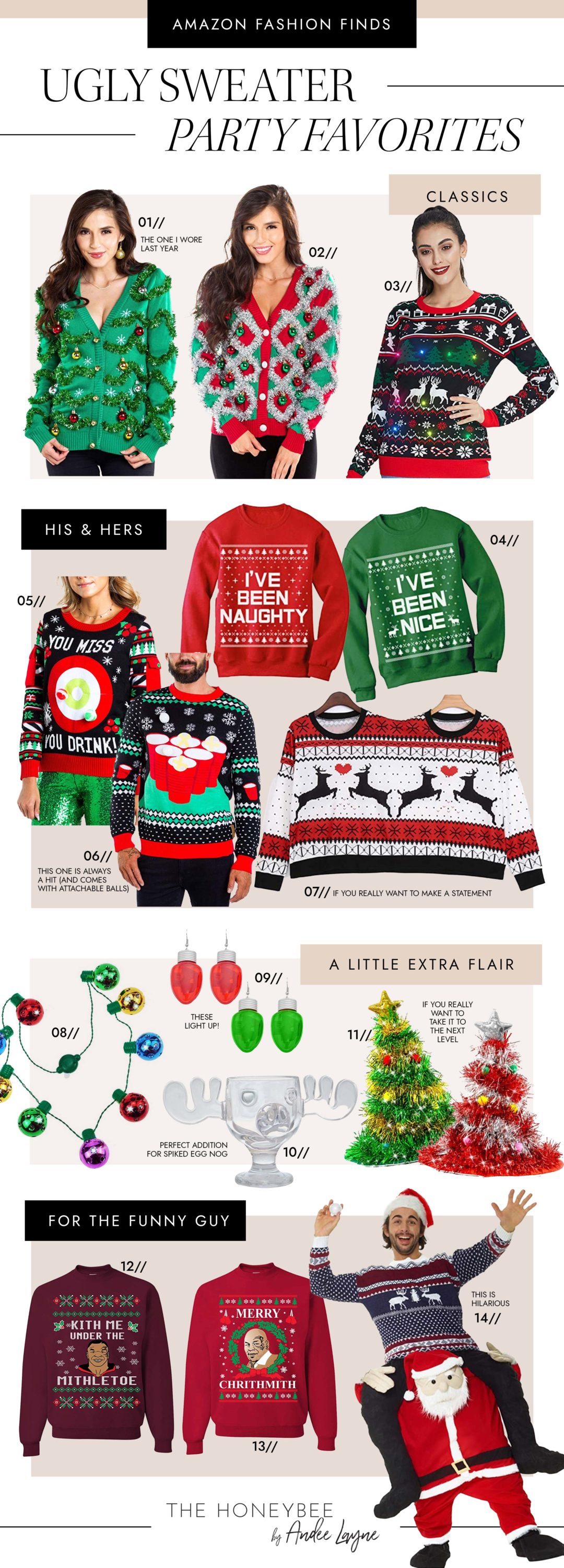 it's an ugly sweater party