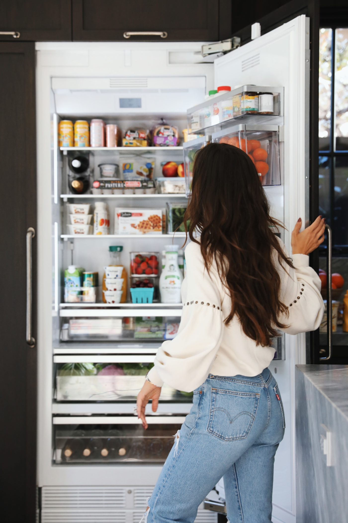 Honeybee Home // How We Organize Our Fridge - Andee Layne  Small fridge  organization, Fridge organization, Kitchen organization pantry