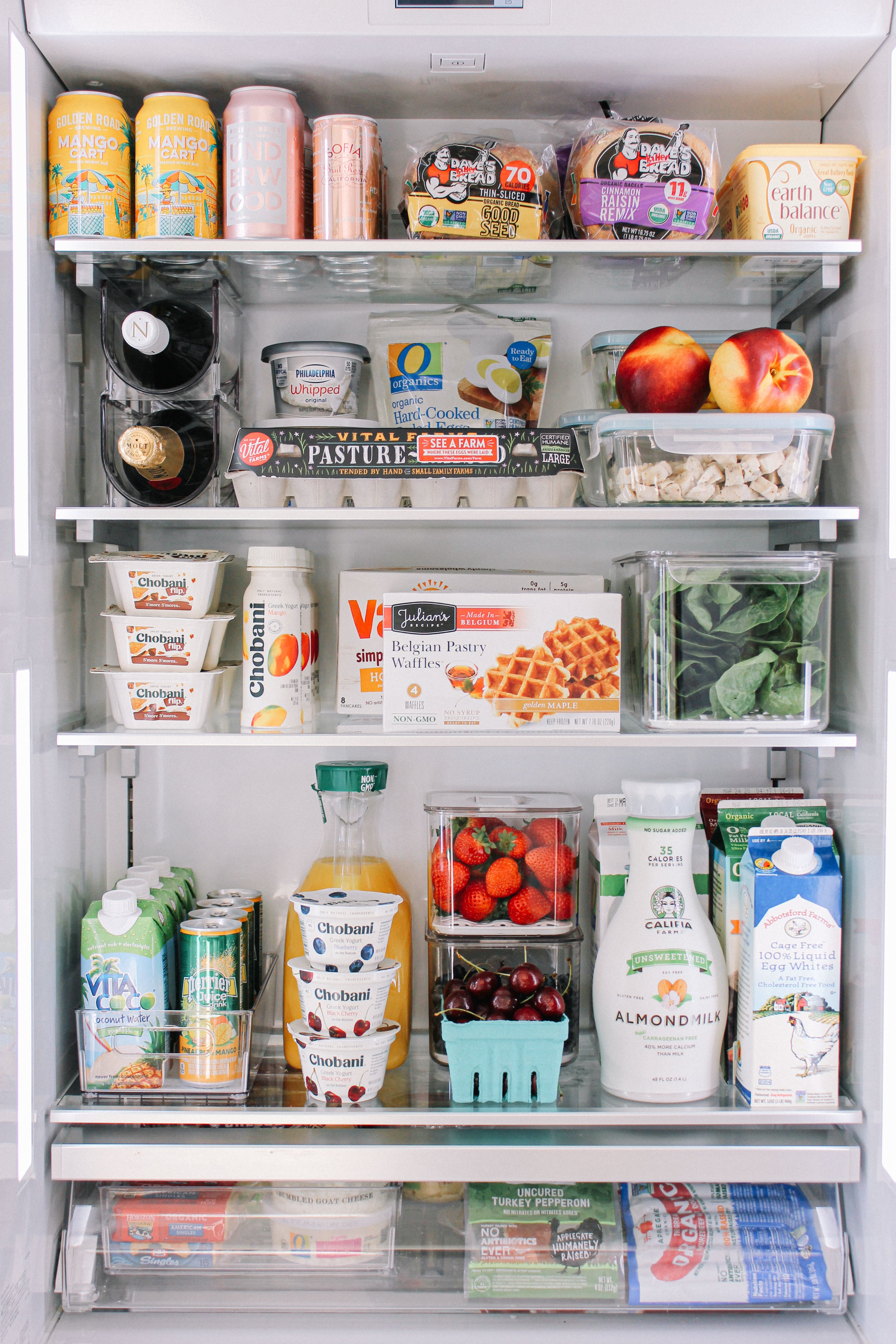 Organizing Our Fridge - Pretty in the Pines, New York City