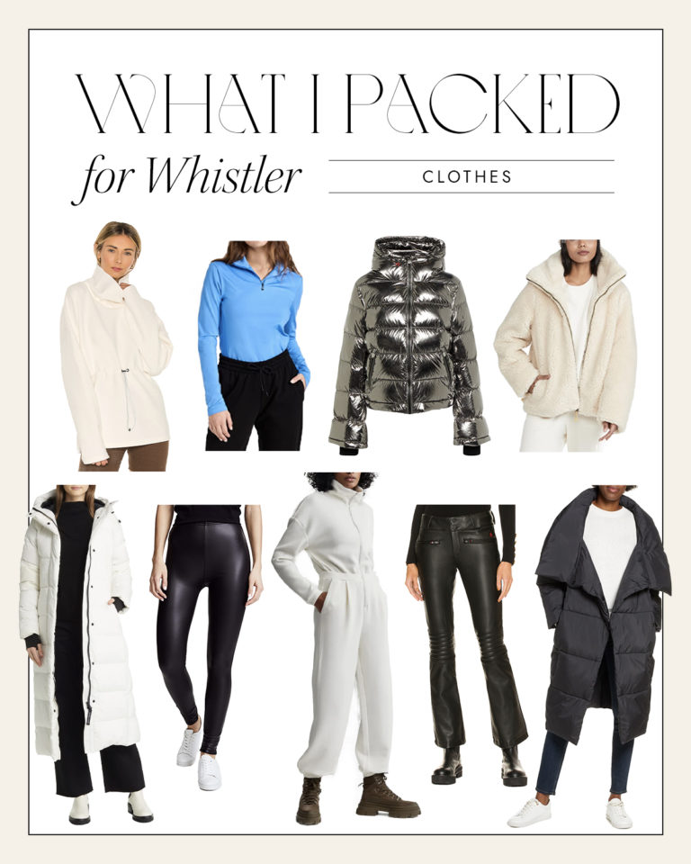 Slope Style What I Packed for Whistler Andee Layne