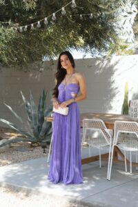 summer wedding guest