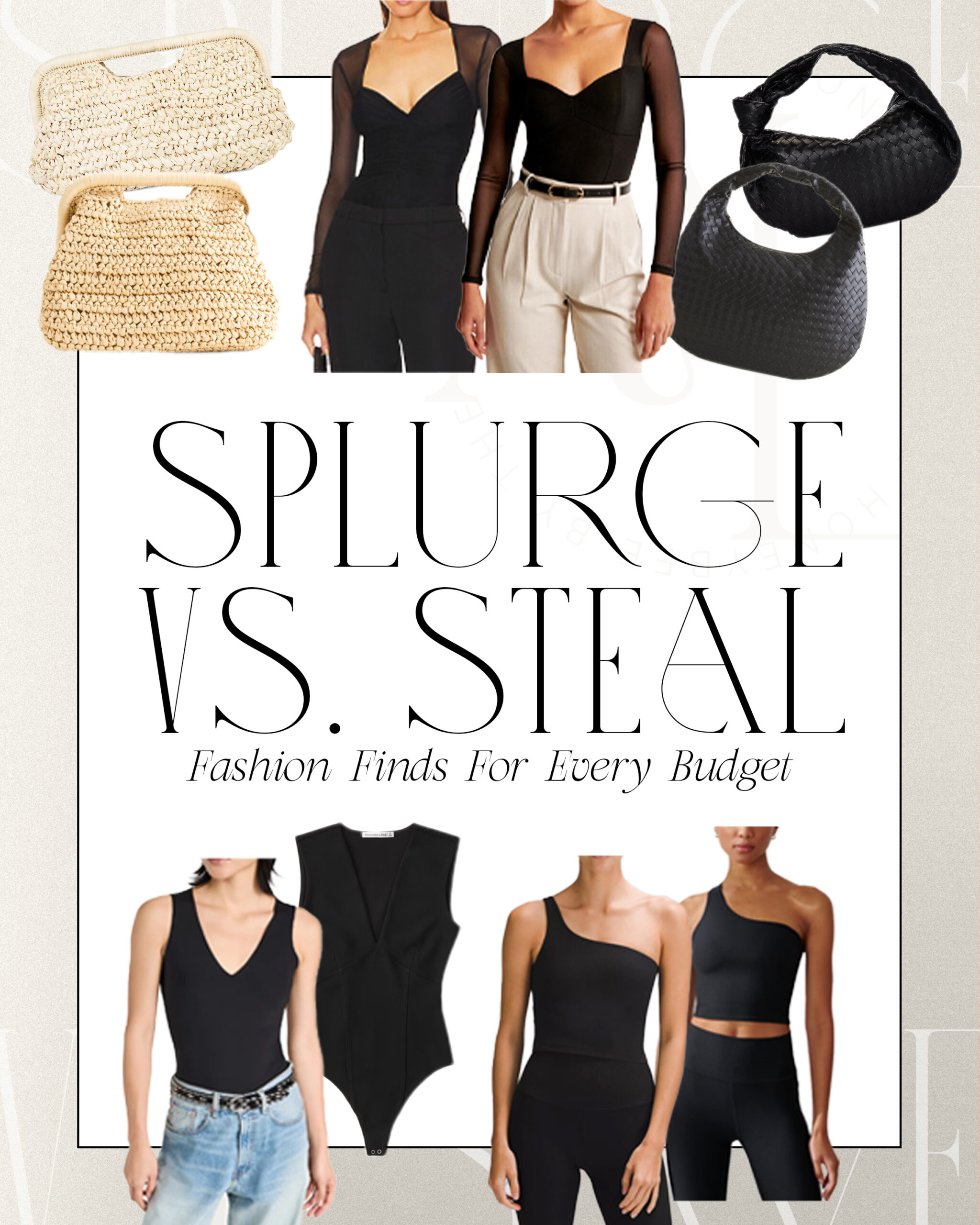 Splurge vs Steal // Fashion Finds For Every Budget - Andee Layne