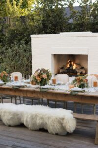 thanksgiving hosting tablescape